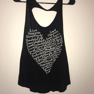 GORGEOUS OPEN BACK BLACK TOP